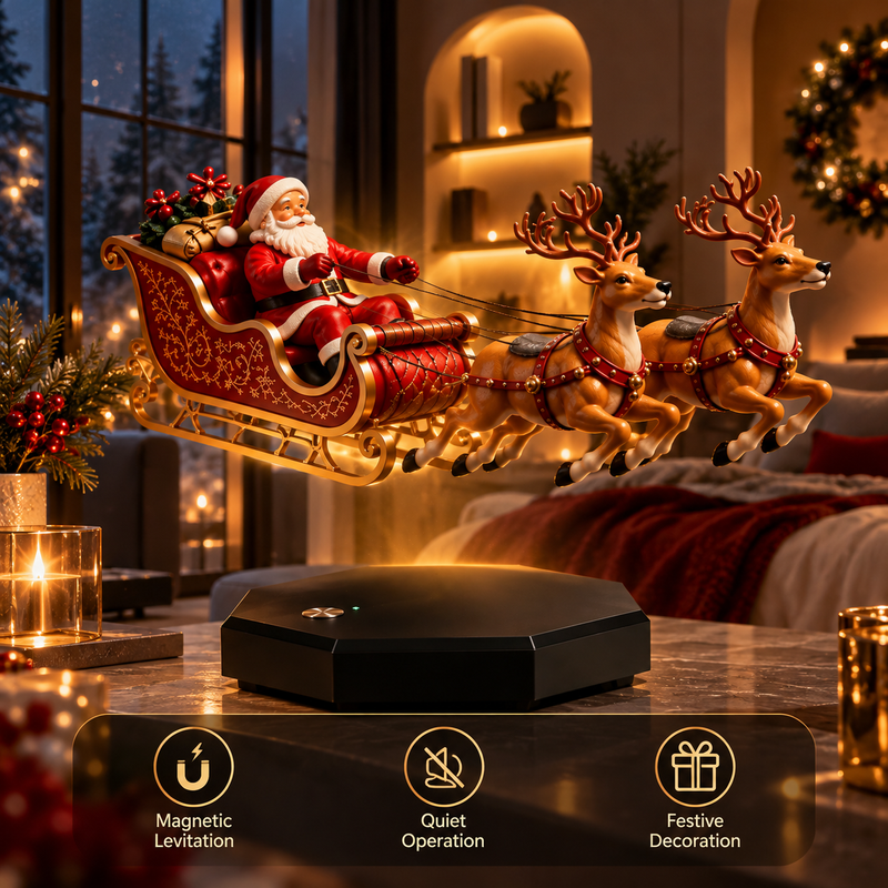 Santa's Flying Sleigh By Alenzo
